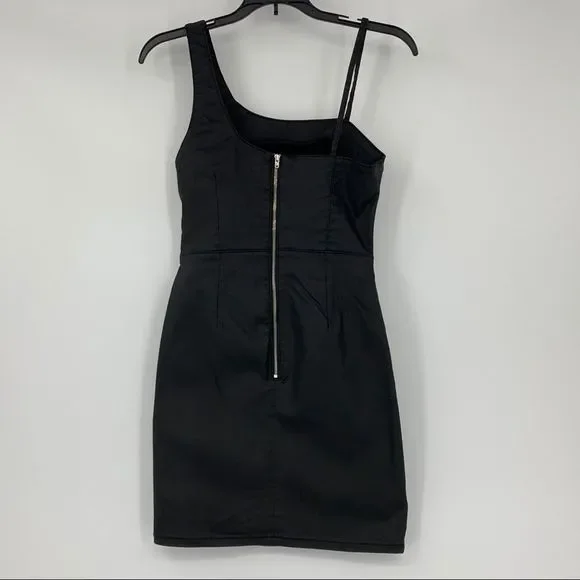 Topshop Joni vegan leather mini Dress 8399 - Picture 9 of 15